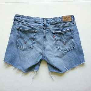 Levi's Shorts - Levi's 545 Distressed Cut Off Jean Shorts Levi's Shorts - Levi's 545 Distressed Cut Off Jean Shorts